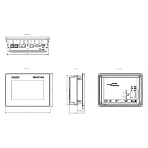 HMI MTP700 PANOU CONFORT UNIFICAT 7 INCH