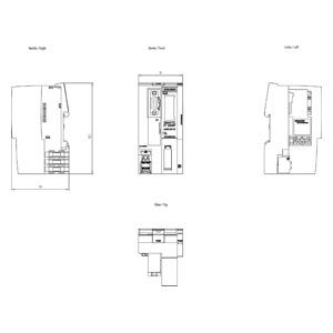 SIMATIC ET 200SP, PACHET PROFIBUS IM, IM 155-6DP HF, 32 MODULE I/O 16 MODULE ET 200AL