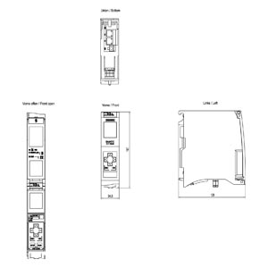 SIMATIC S7-1500 CPU 1513-1PN 300KB LUCRU 1.5MB DATE 1 INTERFAȚĂ PROFINET IRT 2 PORT SWITCH-URI