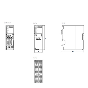 SIMATIC S7-300 TS ADAPTOR II PENTRU CONECTAREA LA PPI, MPI SAU PROFIBUS DP