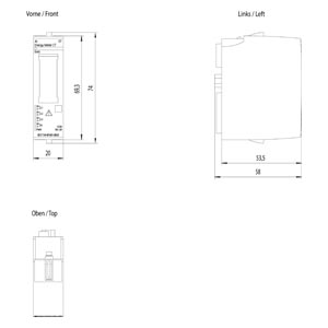 SIMATIC ET 200SP, AI CONTOR ENERGIE 400 V AC ST, COMPATIBIL CU BU TIP U0 