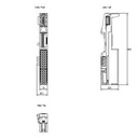 SIMATIC ET 200SP SOCLU BU15-P16+A10+2D(16 PINI, 10 AUX, DESCHIDE BUCLA DE 24VDC PT ALIMENTAREA URMATORULUI MODUL, TIP SOCLU A0