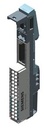SIMATIC ET 200SP SOCLU BU15-P16+A10+2D(16 PINI, 10 AUX, DESCHIDE BUCLA DE 24VDC PT ALIMENTAREA URMATORULUI MODUL, TIP SOCLU A0