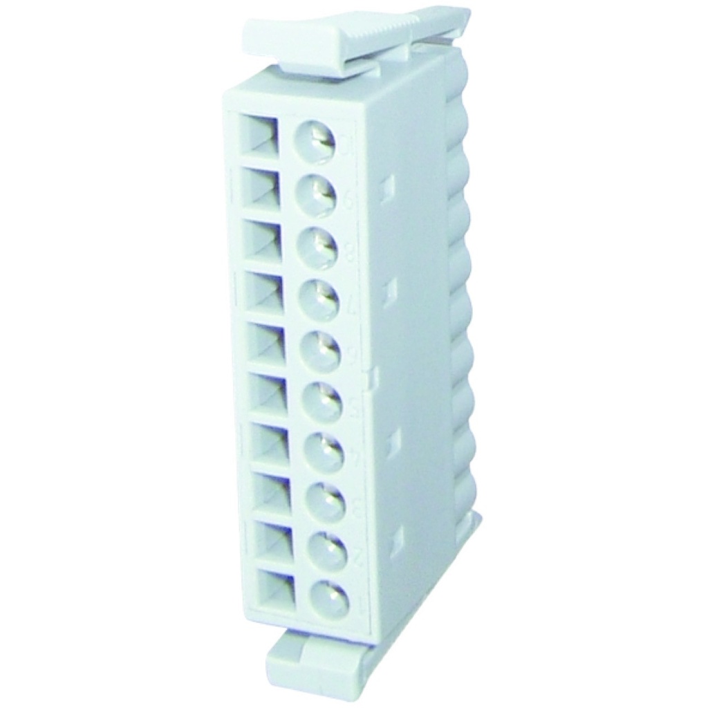 CONECTOR FRONTAL 10 POLI CU CLEME ÎN COLIVIE