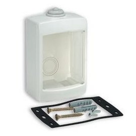 ADAPTOR TASTAURA FORMAT V IP55 100*64*43MM, ALB - DC000000 30 / WHITE WALL ADAPTER 